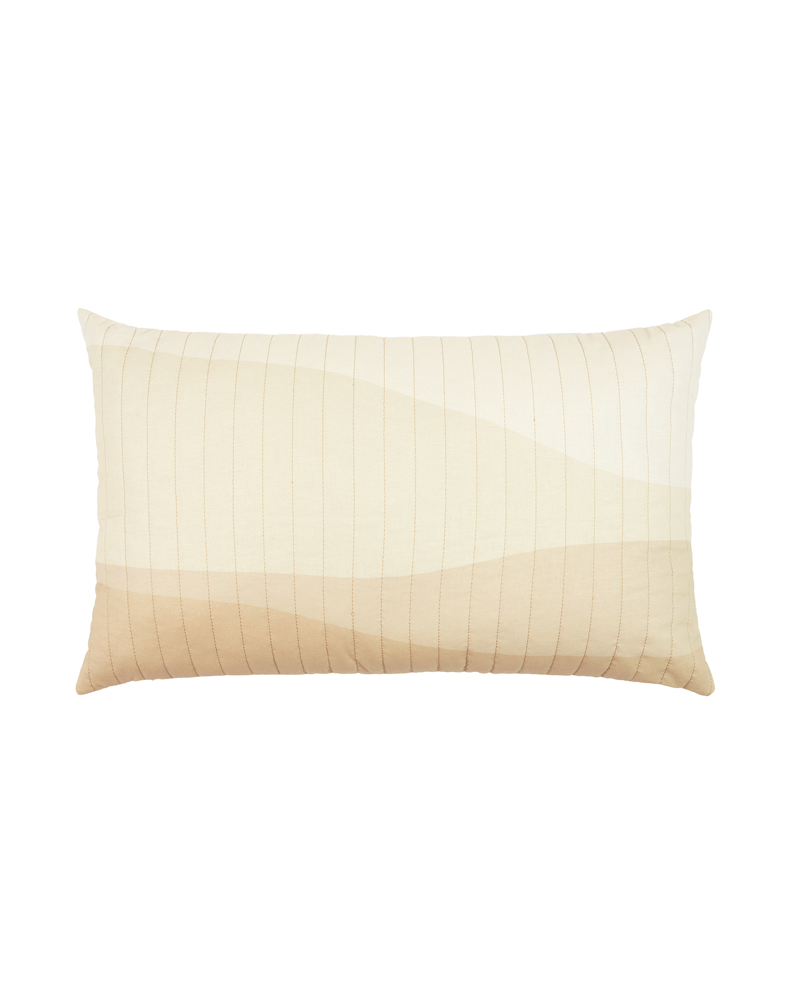 Coussin matelassé landscape | Blanc