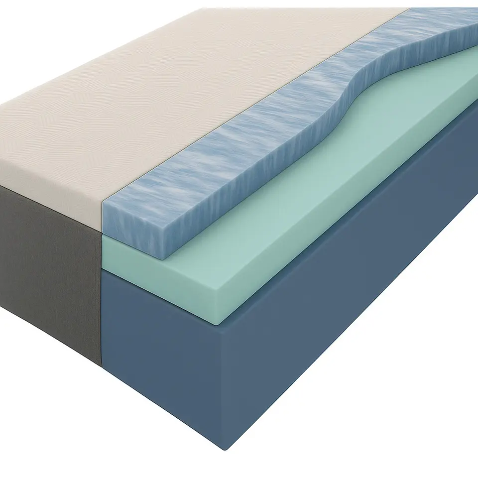Matras Mila koudschuim - 80x200x24 cm
