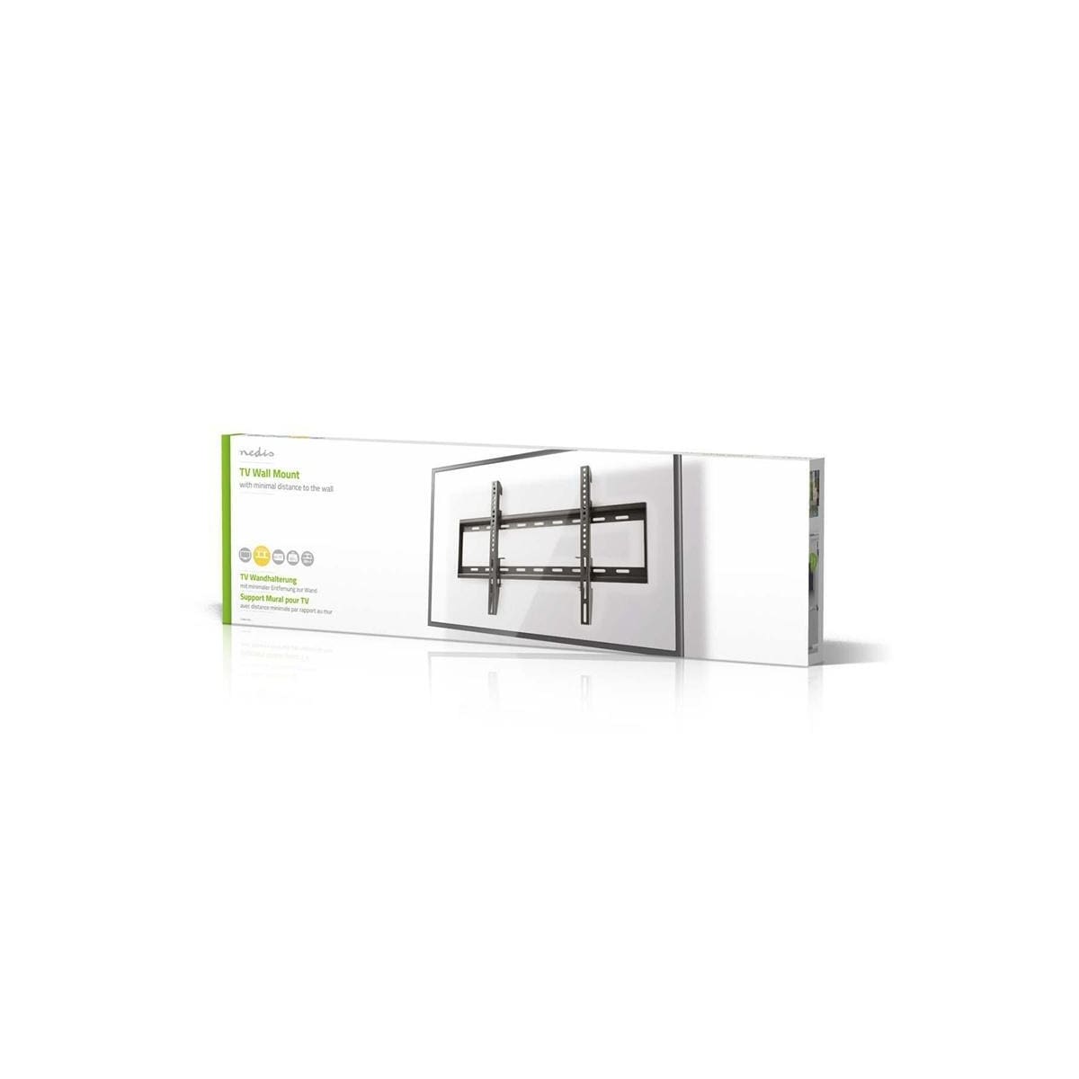 Fast TV-veggmontering | 42-70 tommer | Maks 60 kg | 29 mm veggdistanse