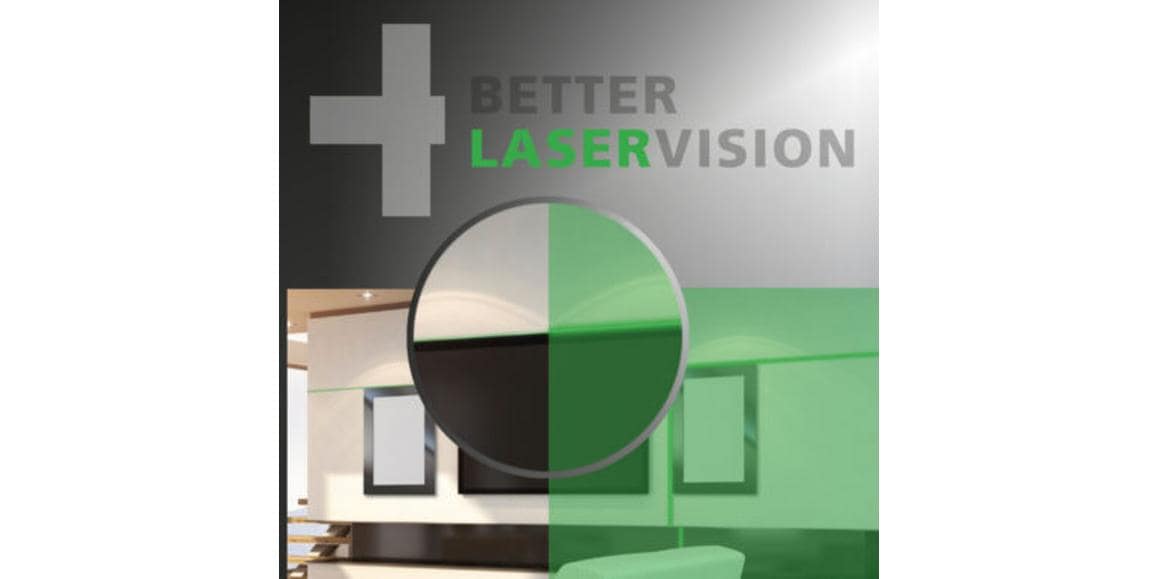 Laserliner Kreuzlinien-Laser PocketPlane-Laser 3G Set 150 c Dreidimensionaler, handlicher Laser mit einem horizontalen und zwei vertikalen grünen 360°-Laserkreisen