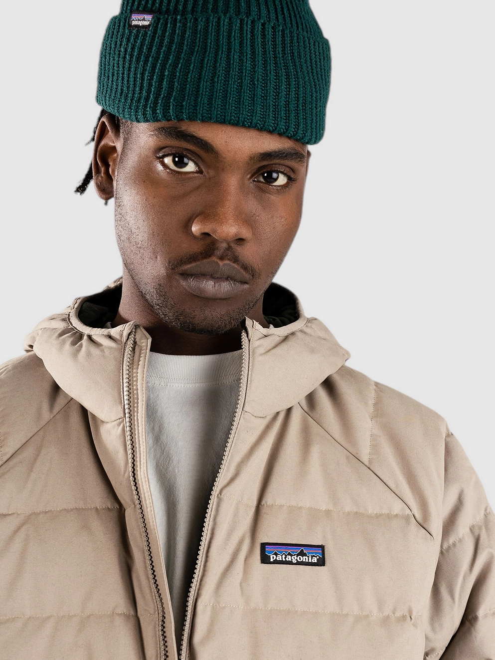 Patagonia Cotton Down Jacket seabird grey