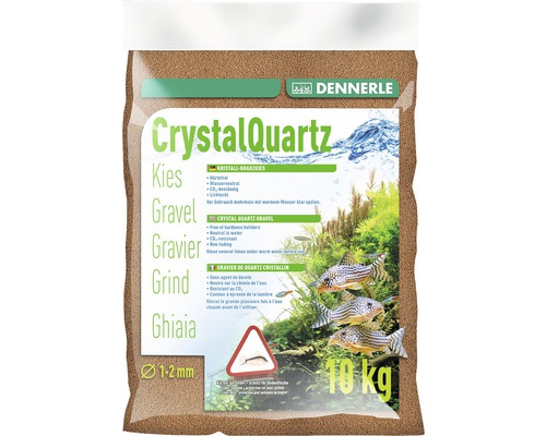 Dennerle kristalkwartsgrind 10 kg, bruin