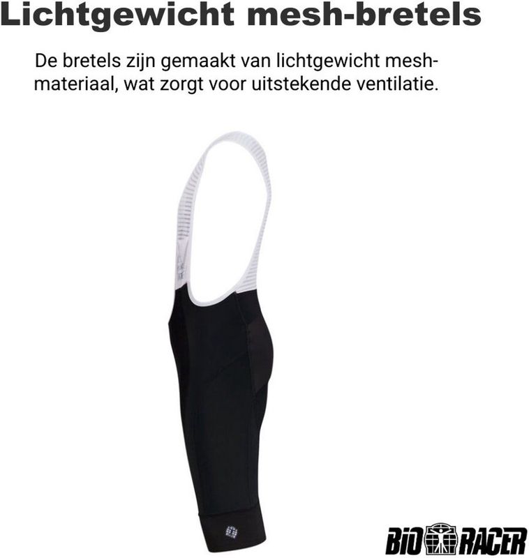 Icon - Wielerbroek - Blauw - Lycra - Kinderen