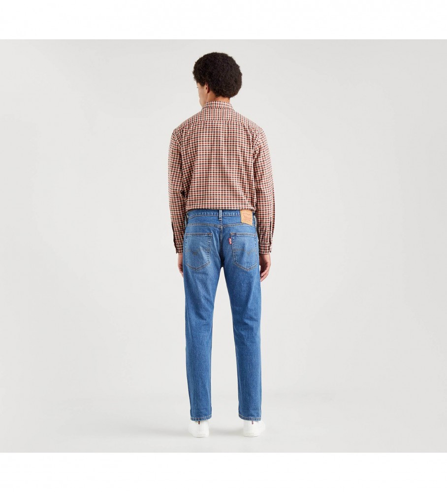 Levi's Jeans de talle alto de corte cnico 502 azul