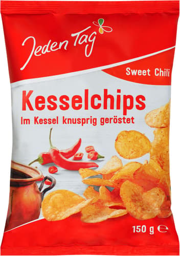 Jeden Tag Kesselchips Sweet Chili