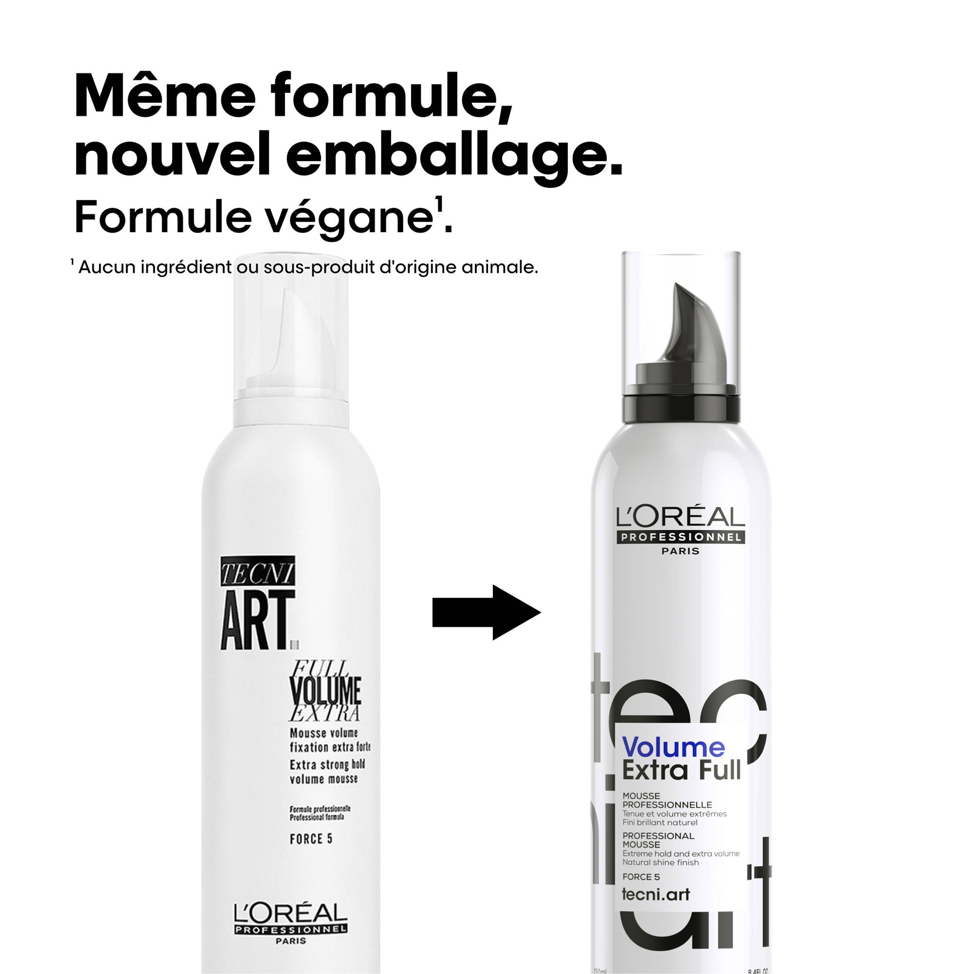 Mousse Volume Extra Full Tecni.Art / 250ml