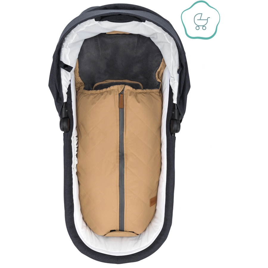 fillikid Winterfußsack Nevado für Babyschale Cappuccino