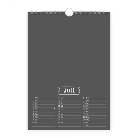 Trötsch Foto- und Bastelkalender Premium A4, 2024