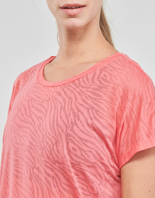 Only Play - ONPJIES LOOSE BURNOUT SS TEE - Corail