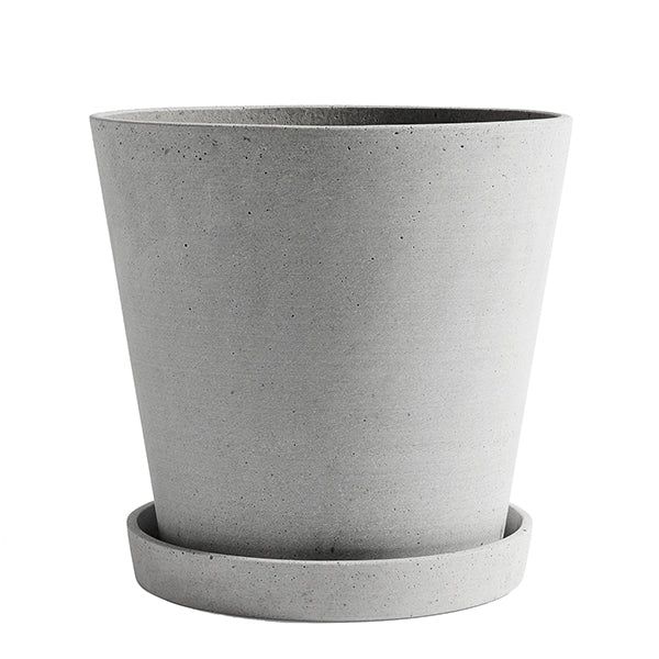 HAY  Flowerpot urtepotteskjuler, XXL - grå - Ø: 26 cm.