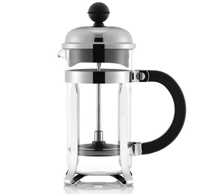 Cafetière à piston Chambord inox - 3 tasses (35 cl) BODUM