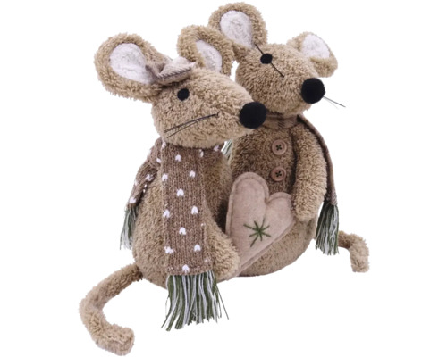 Decoratief figuur Lafiora Muis H 28 cm