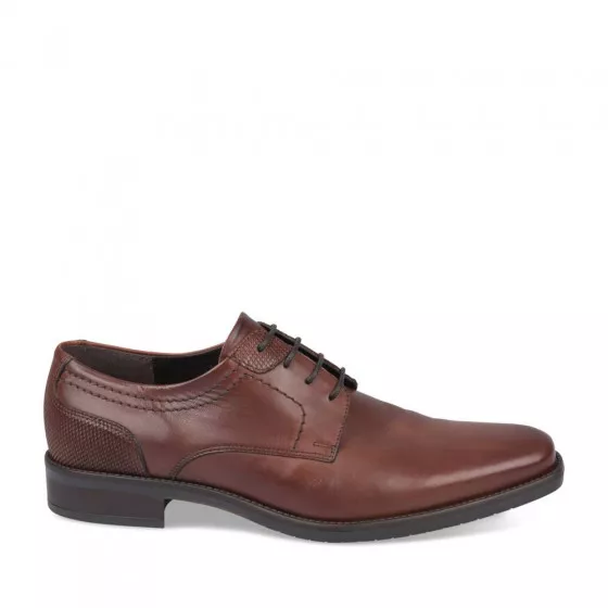 Derbies MARRON B-BLAKE CUIR