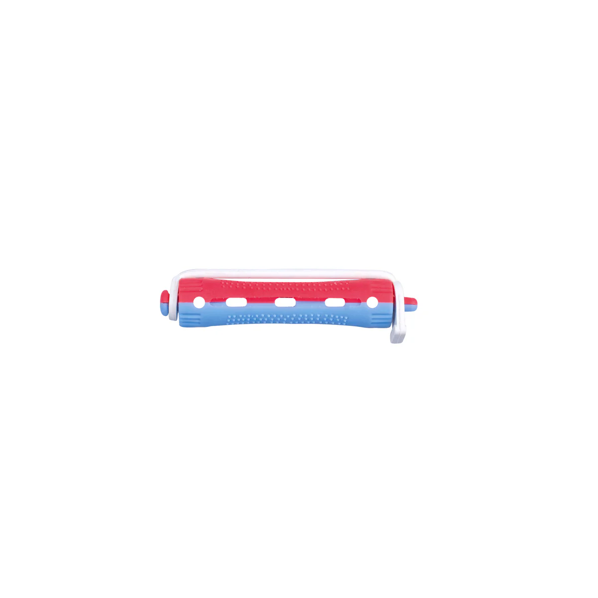 Bigoudis Permanentes Bleu et Rouge Courts X12