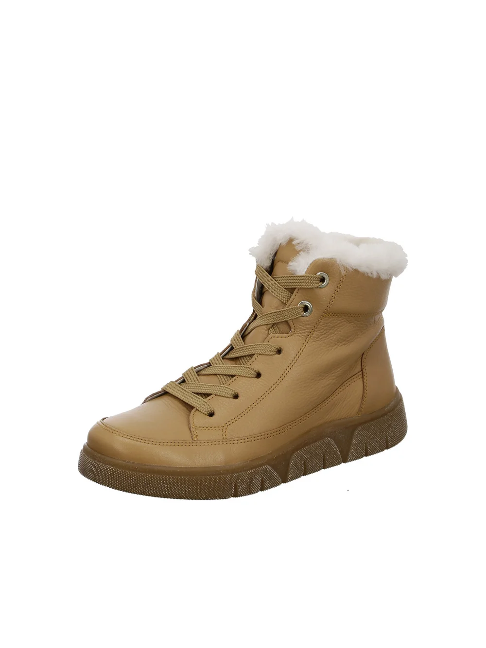 Hightop Sneaker Rom-Sport caramel