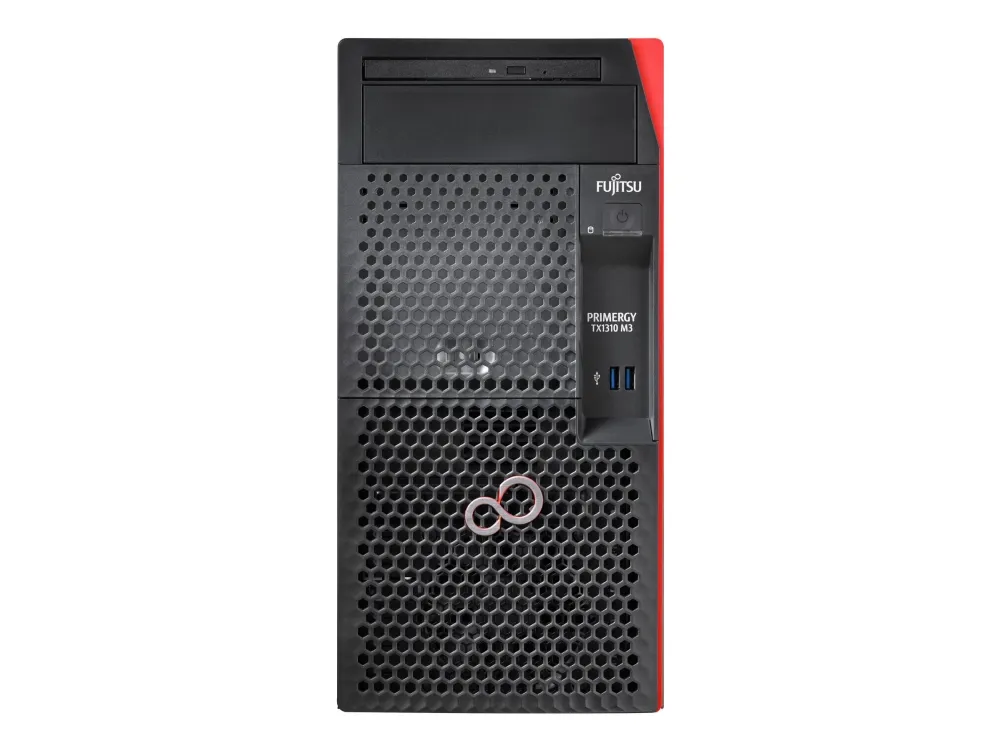 Fujitsu PRIMERGY TX1310 M3 - Server - tower - envejs - 1 x Xeon E3-1245V6 / op til 4.1 GHz - RAM 16 GB - SATA - non-hot-swap 3.5