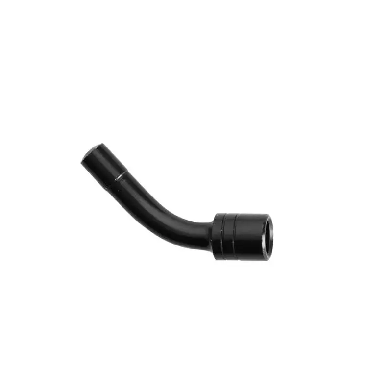 ELVEDES Coudes 45° noir 2X