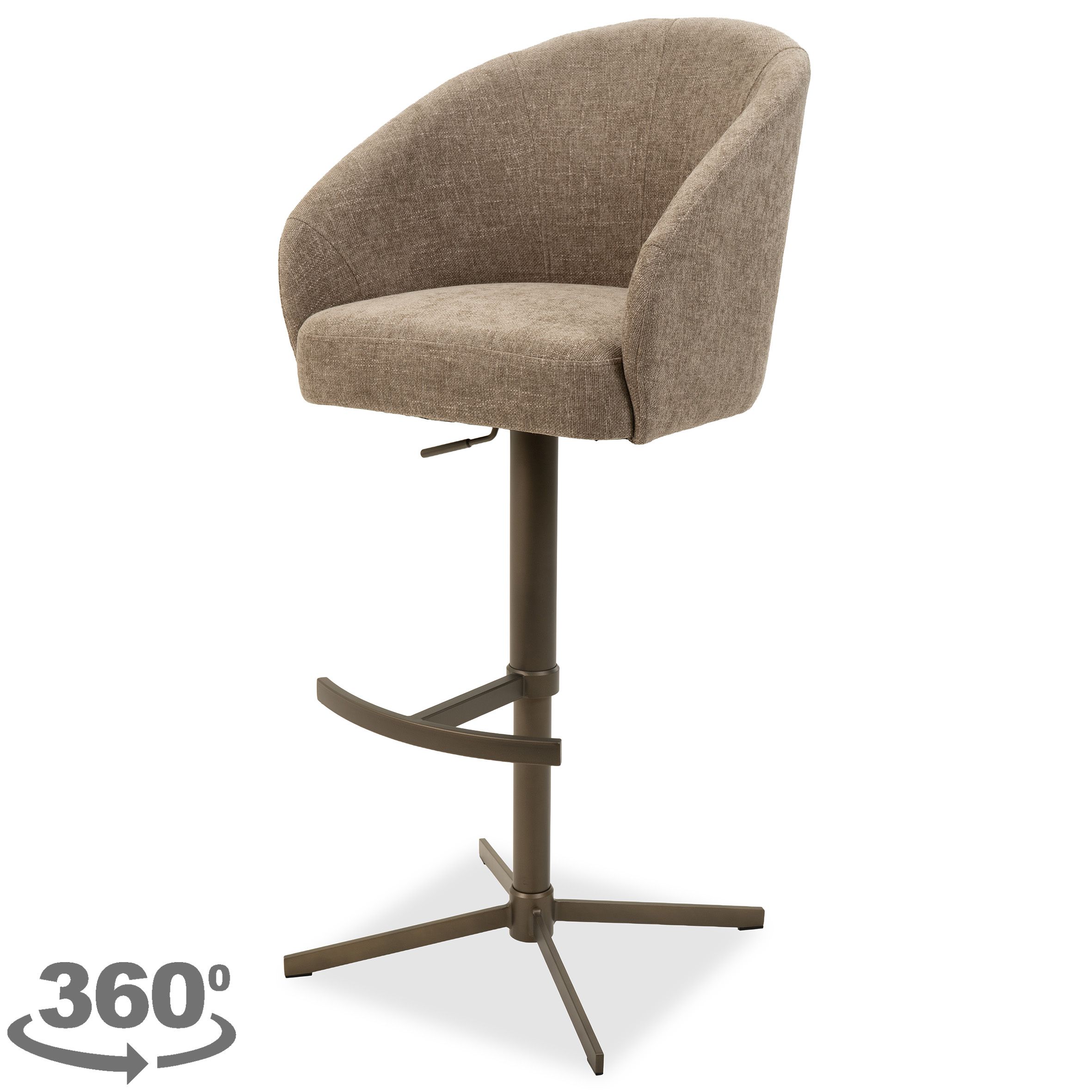 Barkruk Lentia B55 x D62 x H94 cm