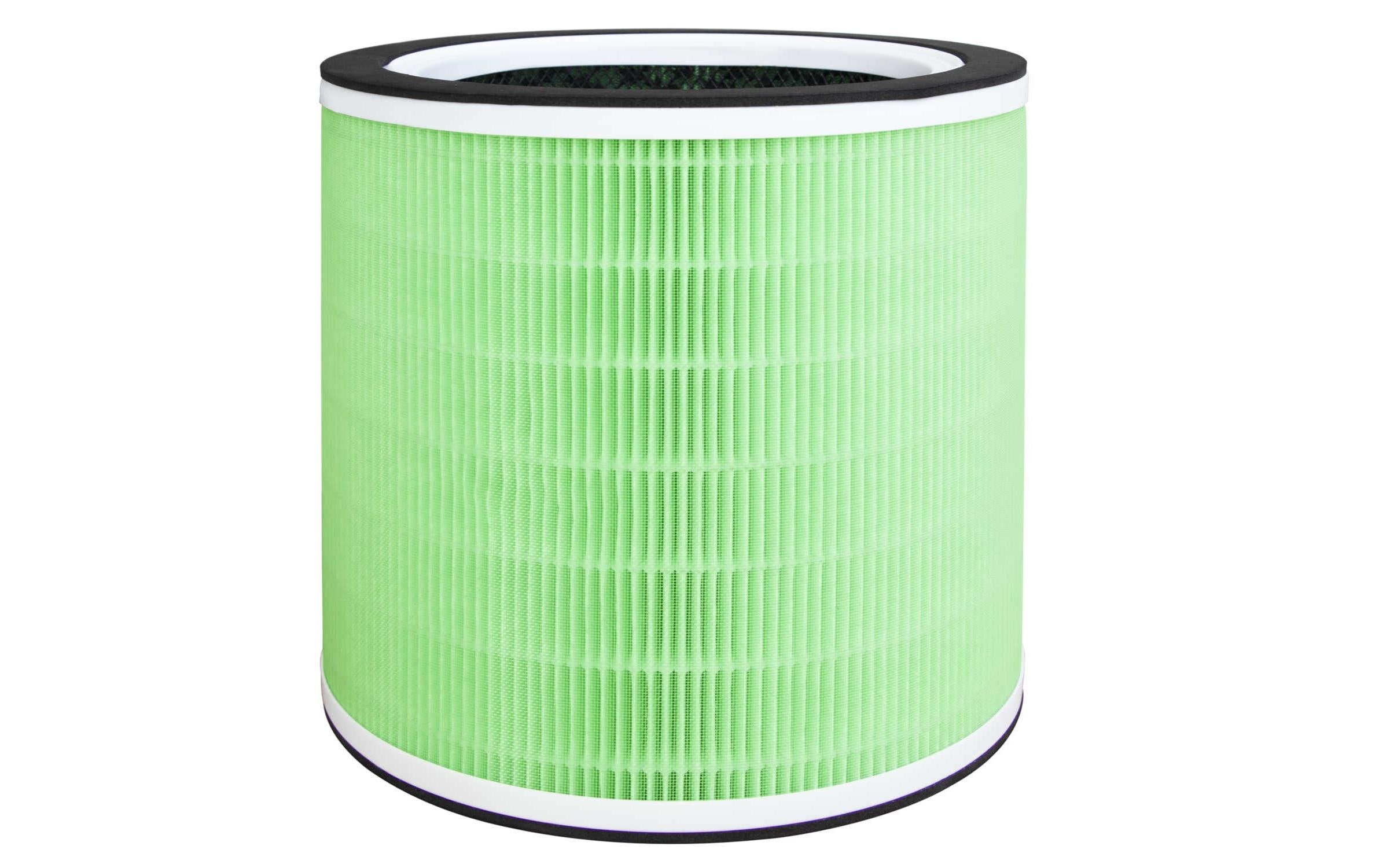 Filter für ecoQ CleanAir 300+ 1 StückErsatzfilter für CleanAir 300+ mit H13-HEPA- und Aktivkohlefilter gegen Pollen, Staub und Gerüche