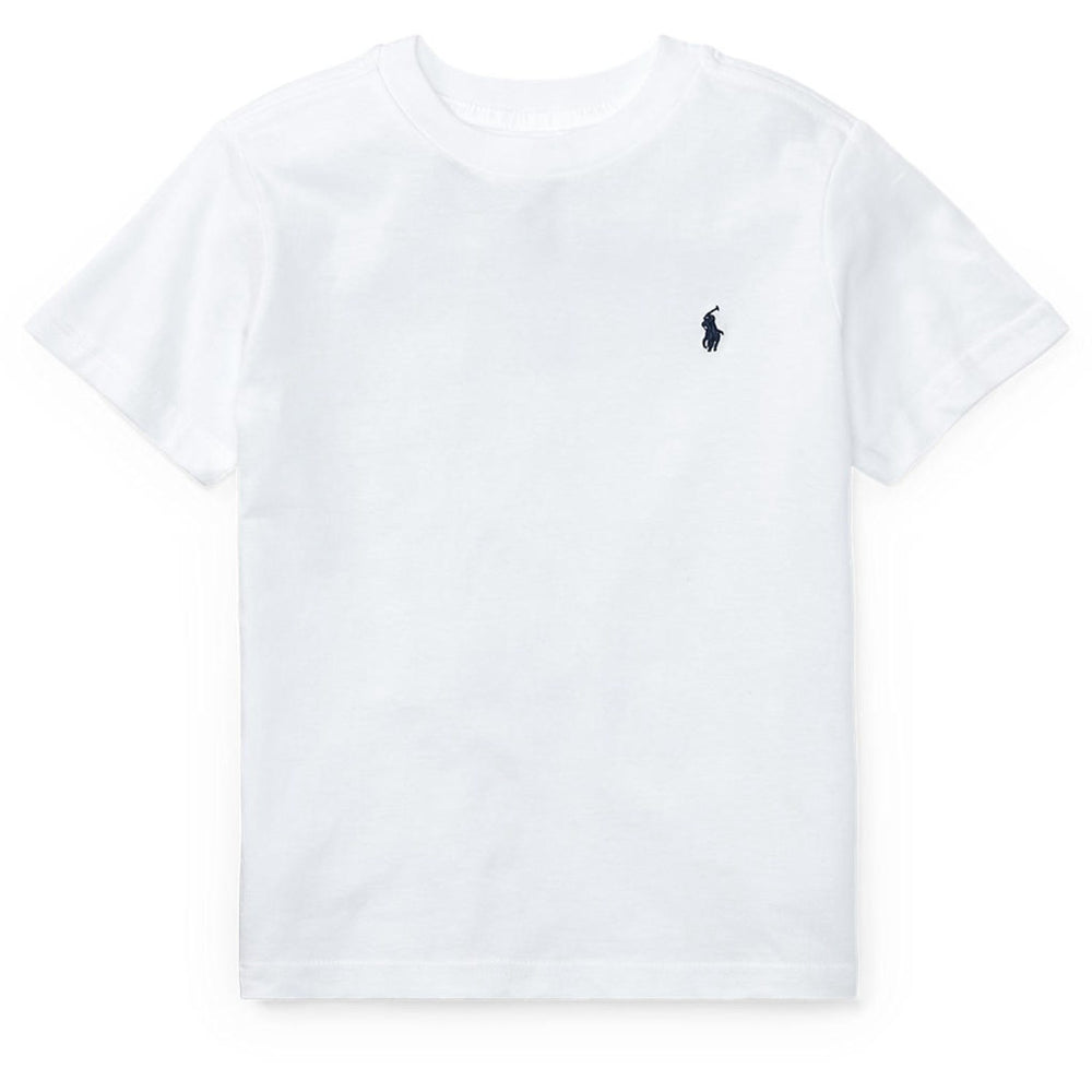 Køb Polo Ralph Lauren Boy Short Sleeved T-shirt White