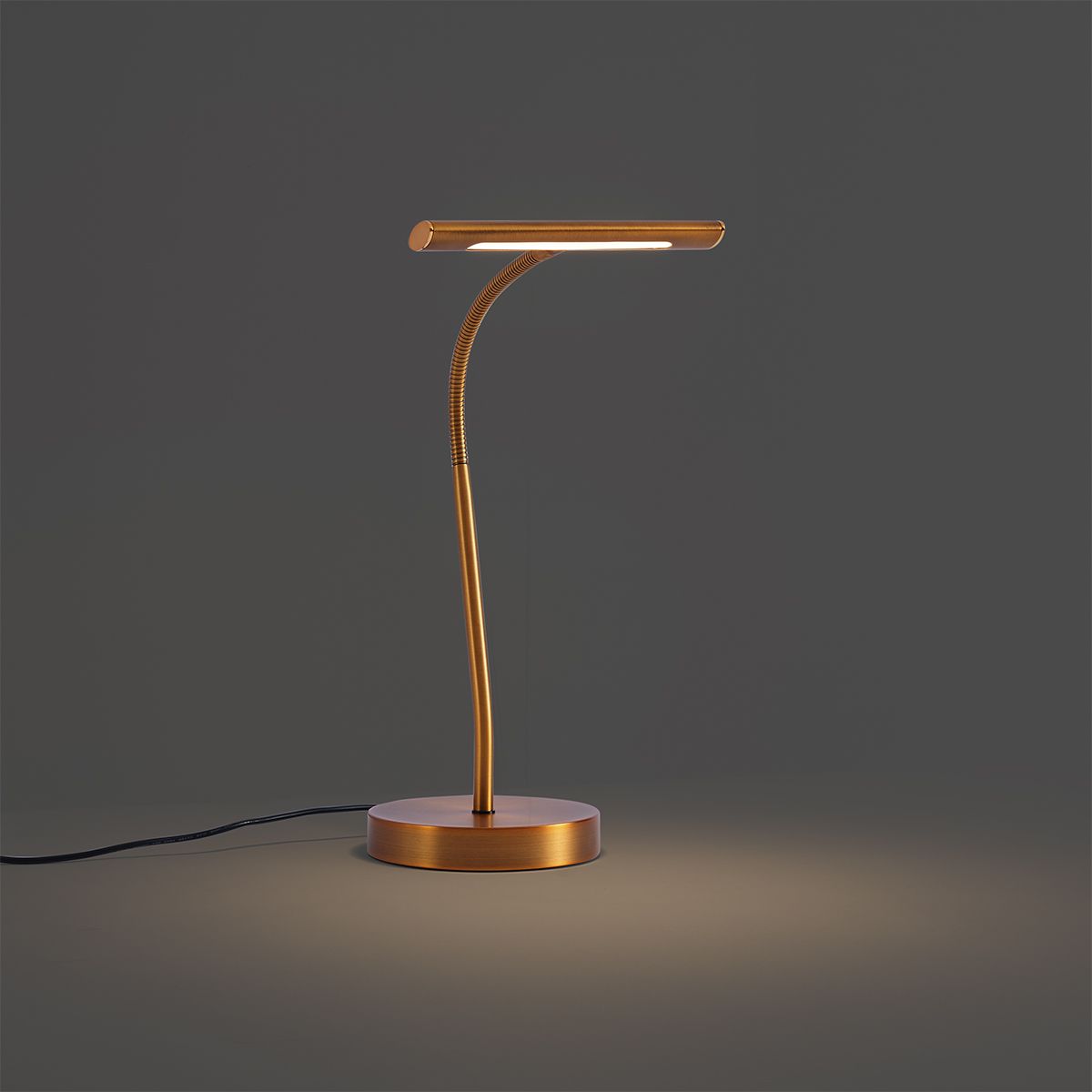 Art Deco tafellamp brons incl. LED - Tableau