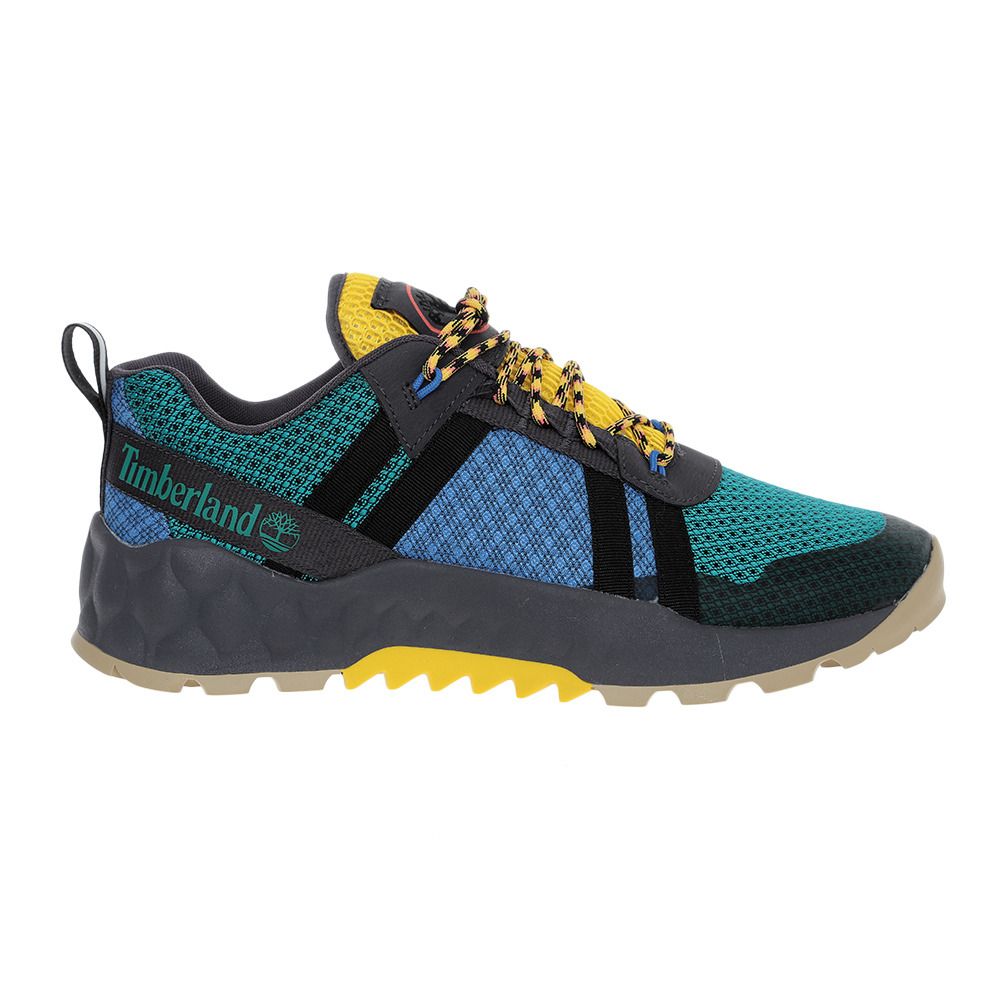 Timberland SOLAR WAVE LT - Chaussures randonné Homme green mesh w black