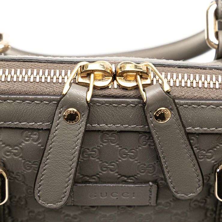 Gucci Vintage Gucci Handbag Grey