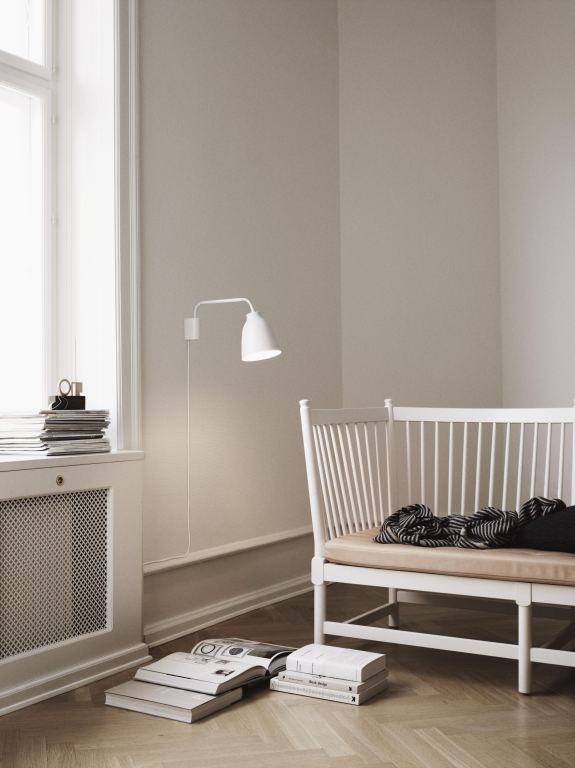 Fritz Hansen Caravaggio wandlamp wit