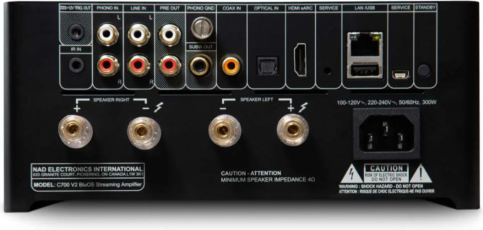 Nad C700 V2 Amplis hi-fi stéréo