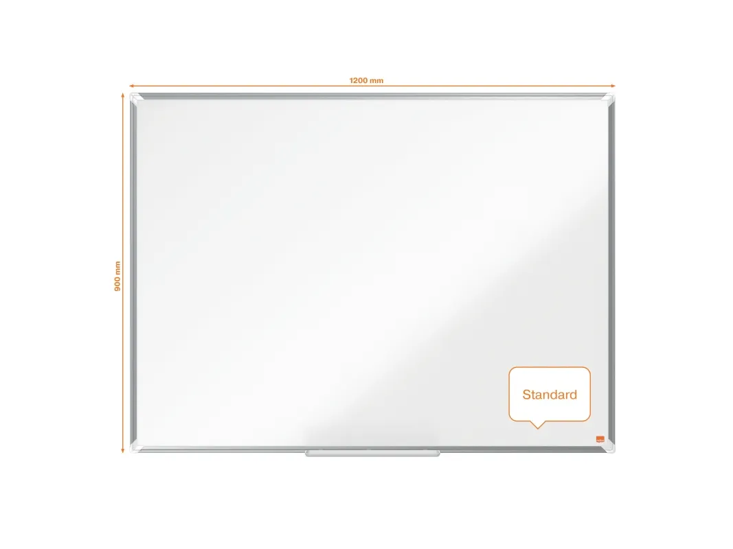 Whiteboardtavle Premium Plus emaljeret 120x90 cm