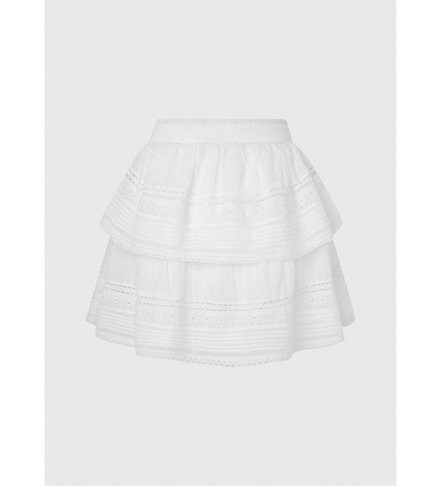 Pepe Jeans Falda Prana branca