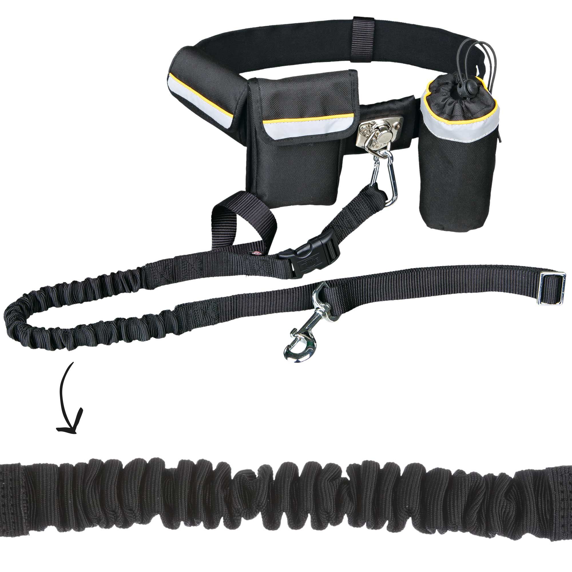 Handsfree Hundeleine - Joggingleine mit Bauchgurt bis 40 kg Hundeleine