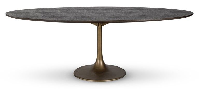 Eettafel ovaal 212063 Luxor B230 x D110 x H76 cm