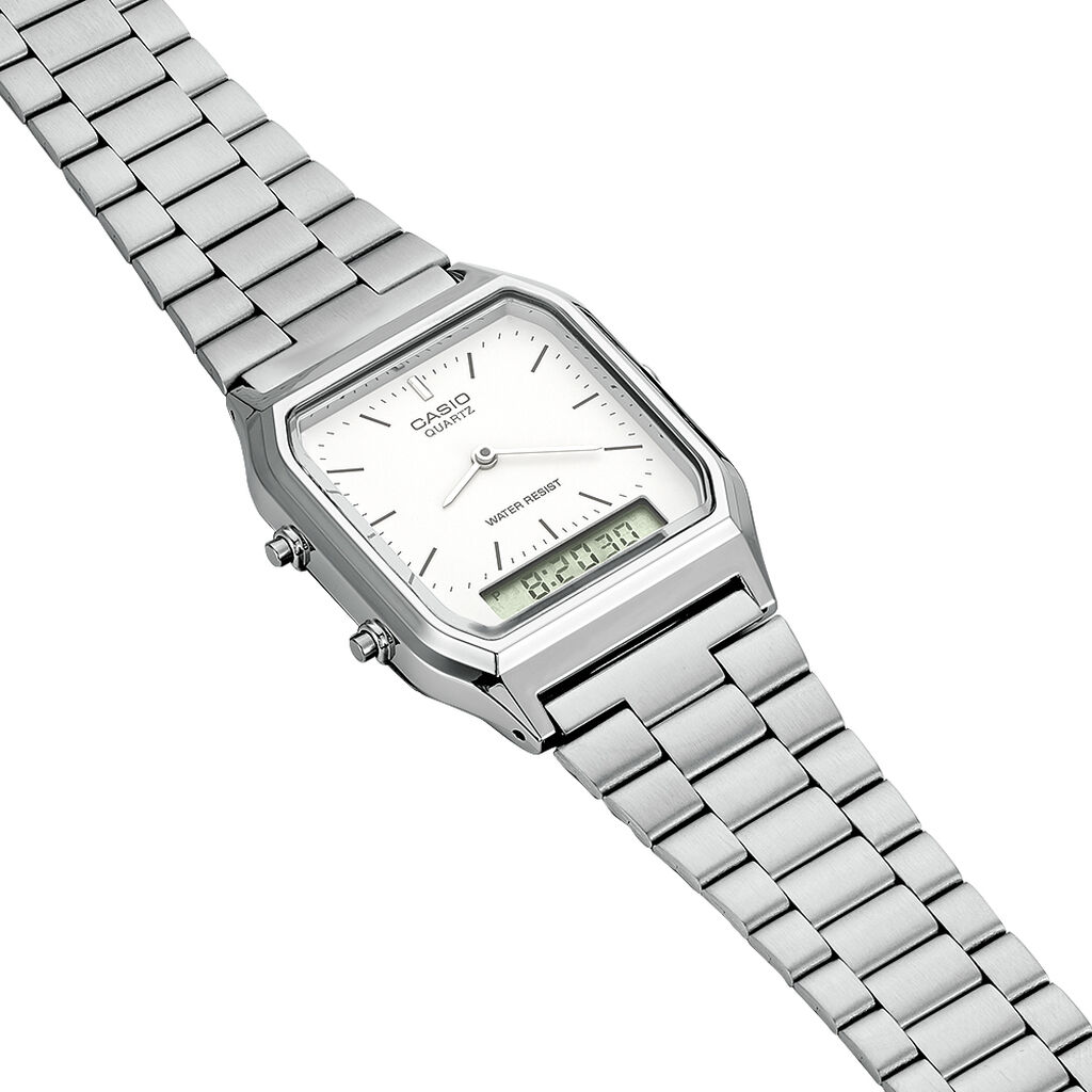 Montre Casio Collection Vintage Blanc