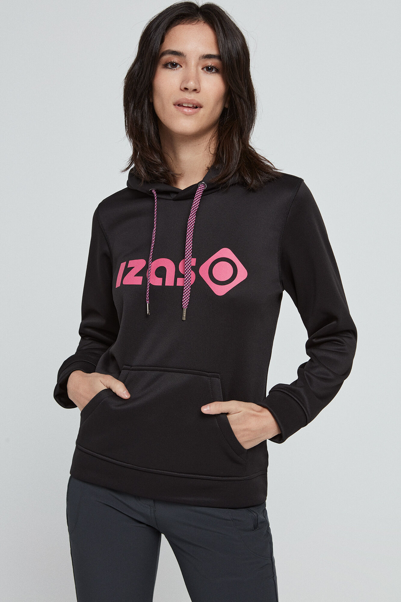 Moletom com logo - Rosa