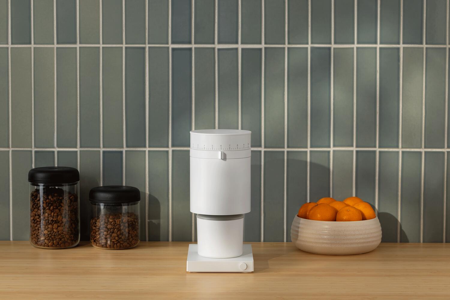 Fellow  Opus Conical Burr kaffekværn - Matte White