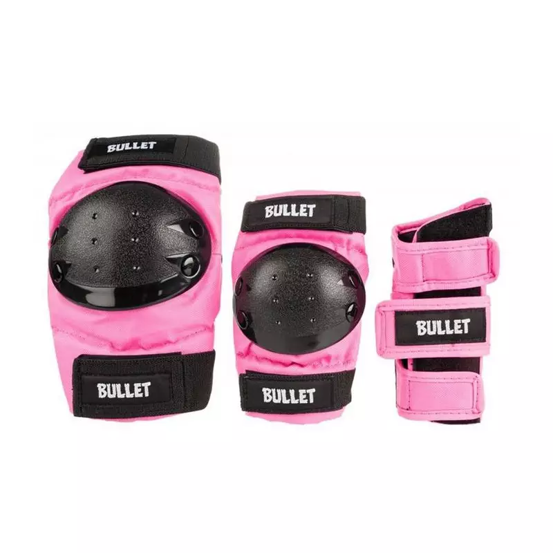 Set protection BULLET Junior Combo Pack De Protections Enfant Pink