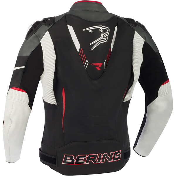 Bering - Blouson Fight-R Noir / Gris / Blanc / Rouge