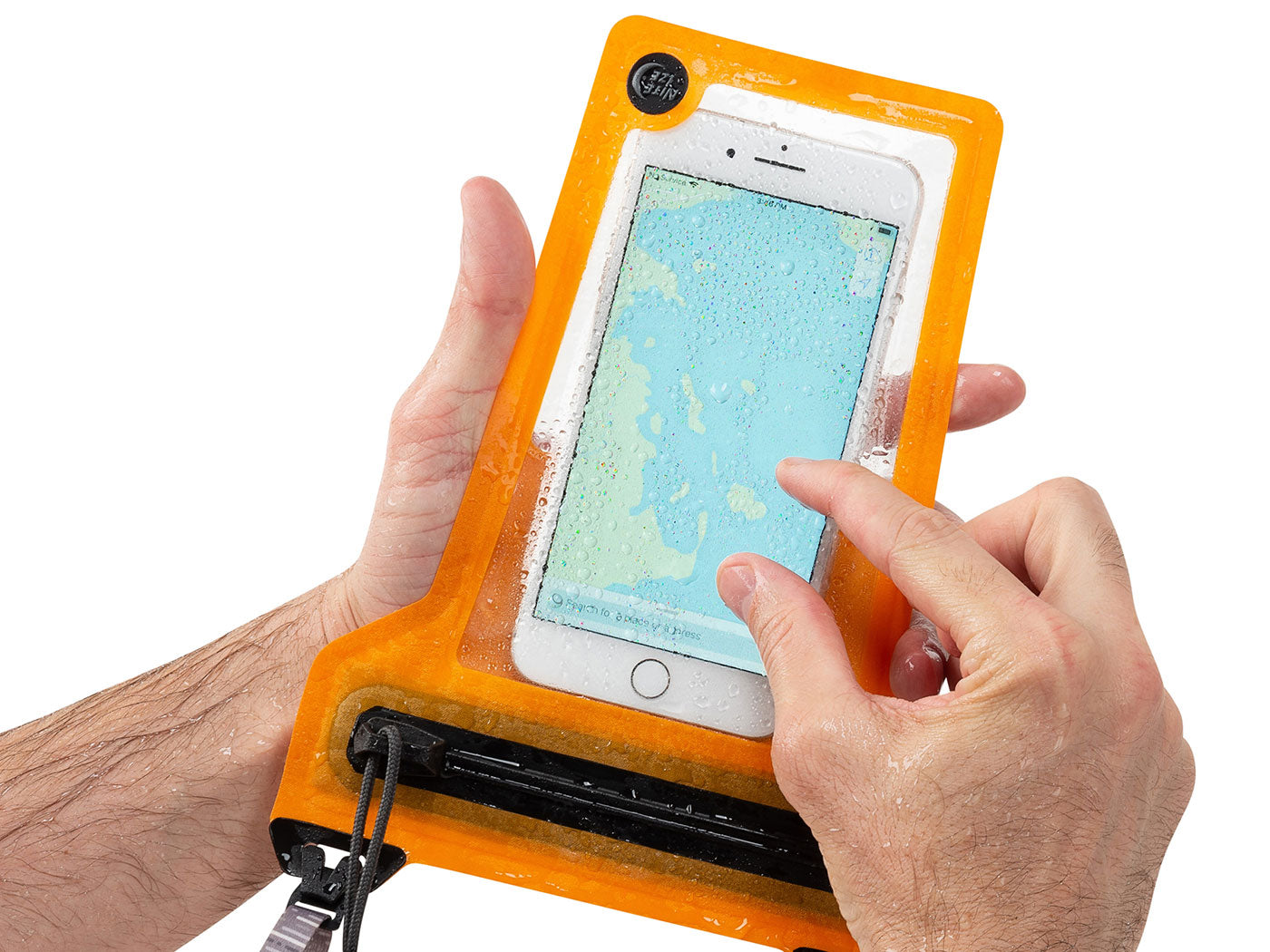 Nite Ize RunOff Waterbestendige Telefoonhoes Oranje