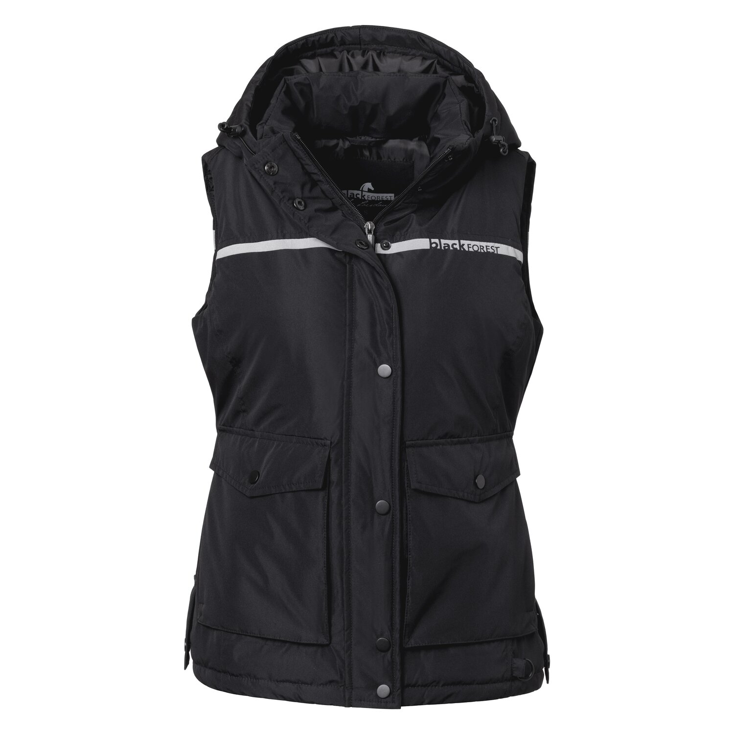 black forest Multifunktions-Outdoorweste - black