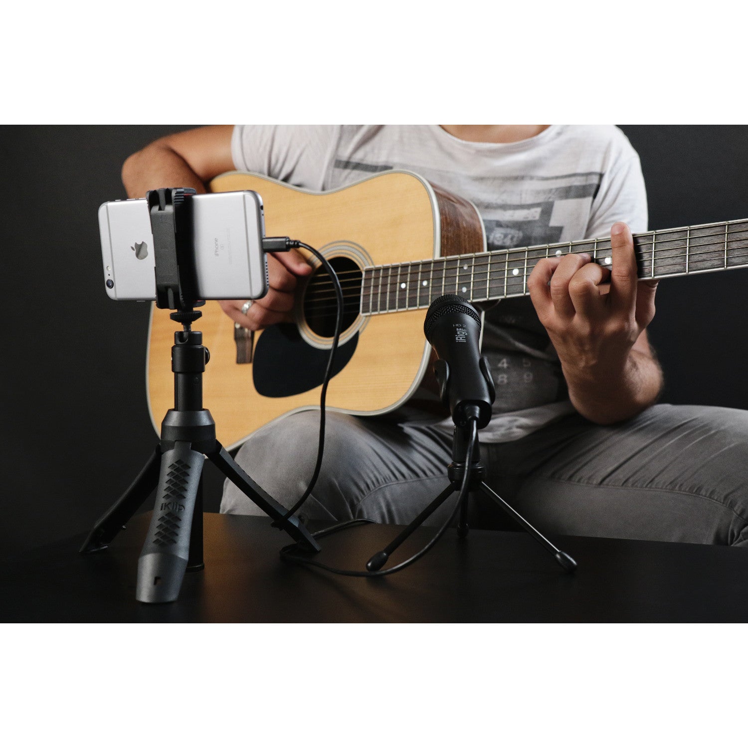 IK Multimedia iRig Mic HD 2 USB-microfoon voor iOS, Mac en PC