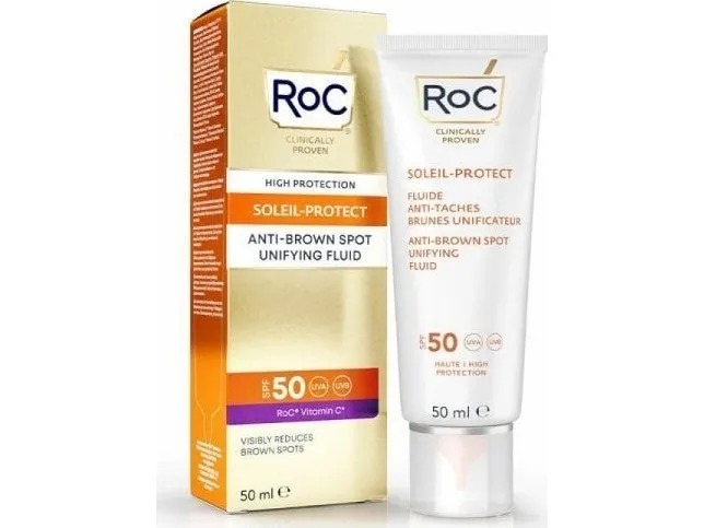 ROC Soleil-Protect Anti-Brown Spot Unifying Fluid SPF50  - Unisex - 50 ml