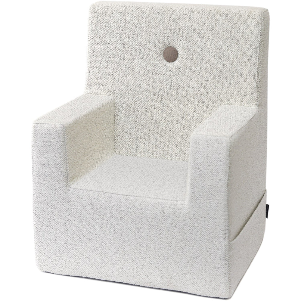 Køb by KlipKlap Børnestol XL Beige Bouclé With Sand KK Kids Stol XL