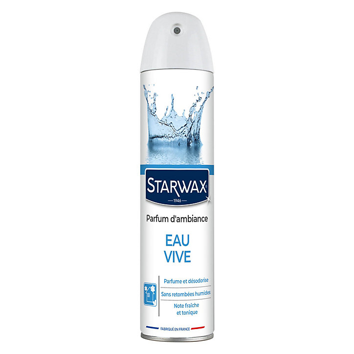 Parfum d'ambiance eau vive Starwax 300ml