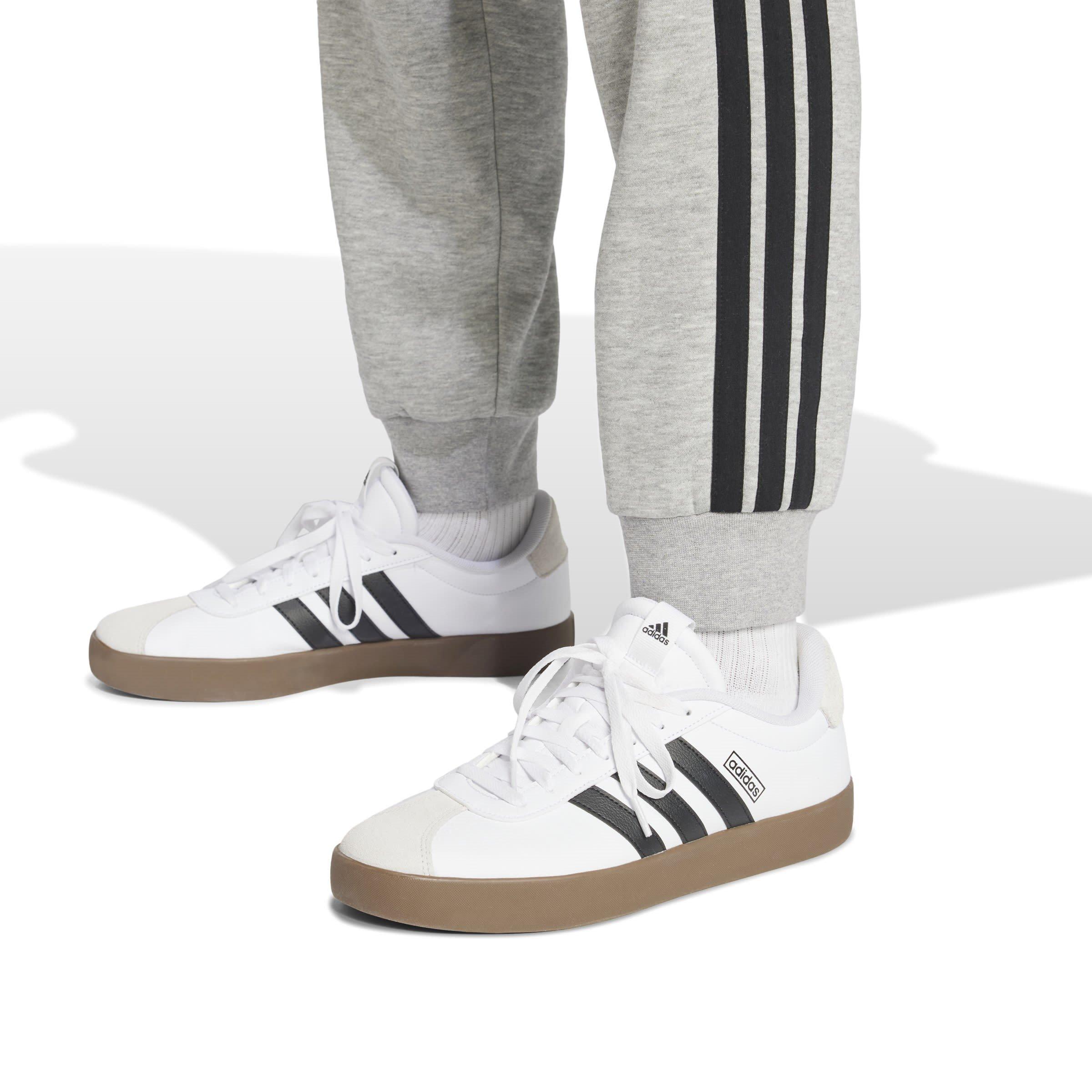 adidas Essentials Fleece Tapered Cuff 3-Stripes Joggers