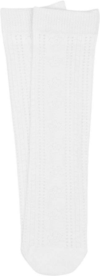 Sui Ava Favorite Socks White w. flowers