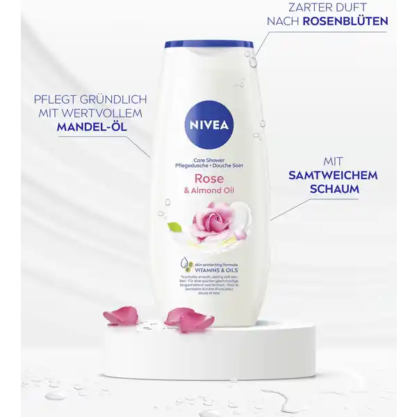 Pflegedusche Rose & Almond Oil