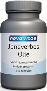 Nova Vitae Jeneverbes Olie Capsules 250CP