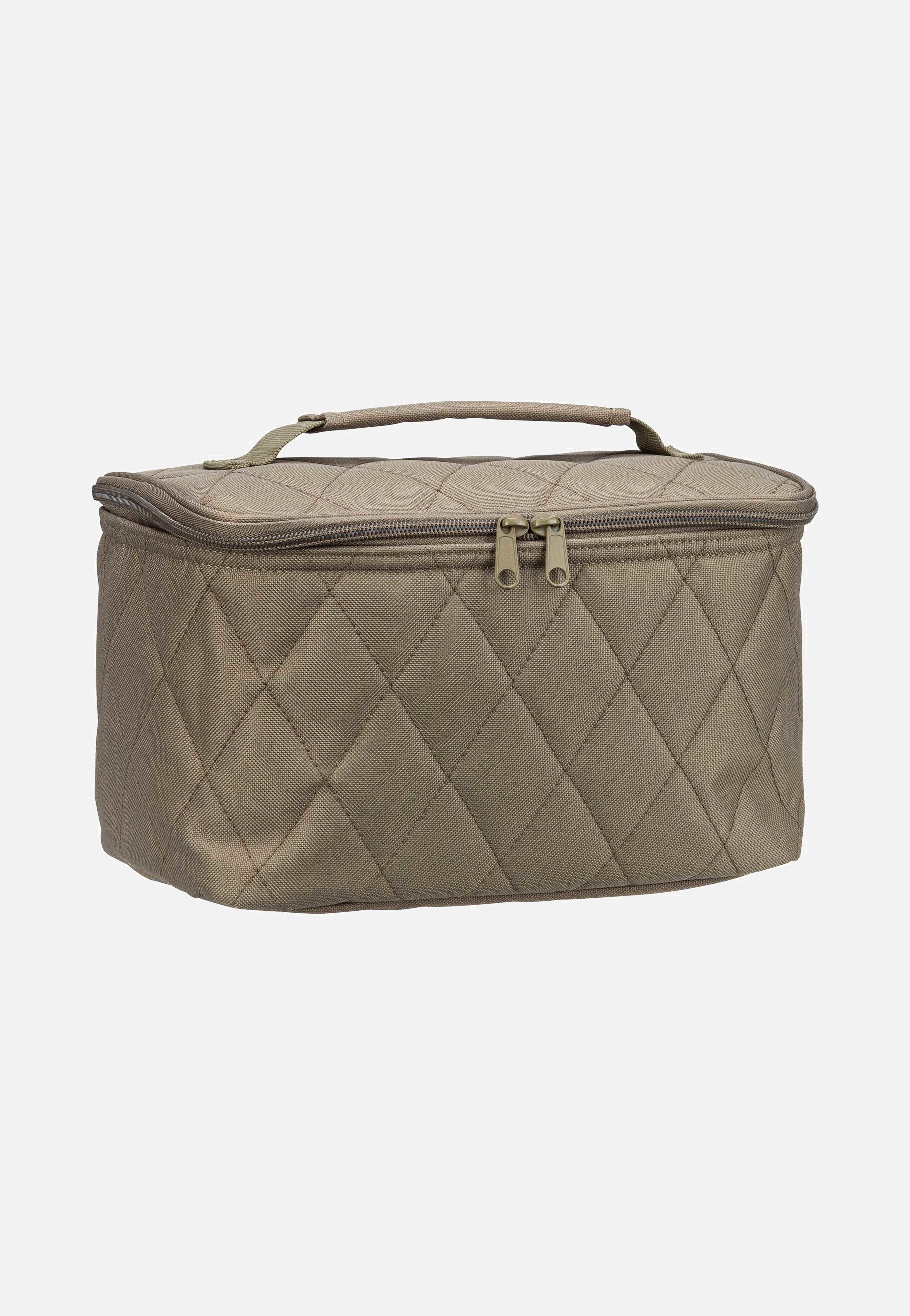 cosmetic case Rhombus Olive - Kosmetikkoffer