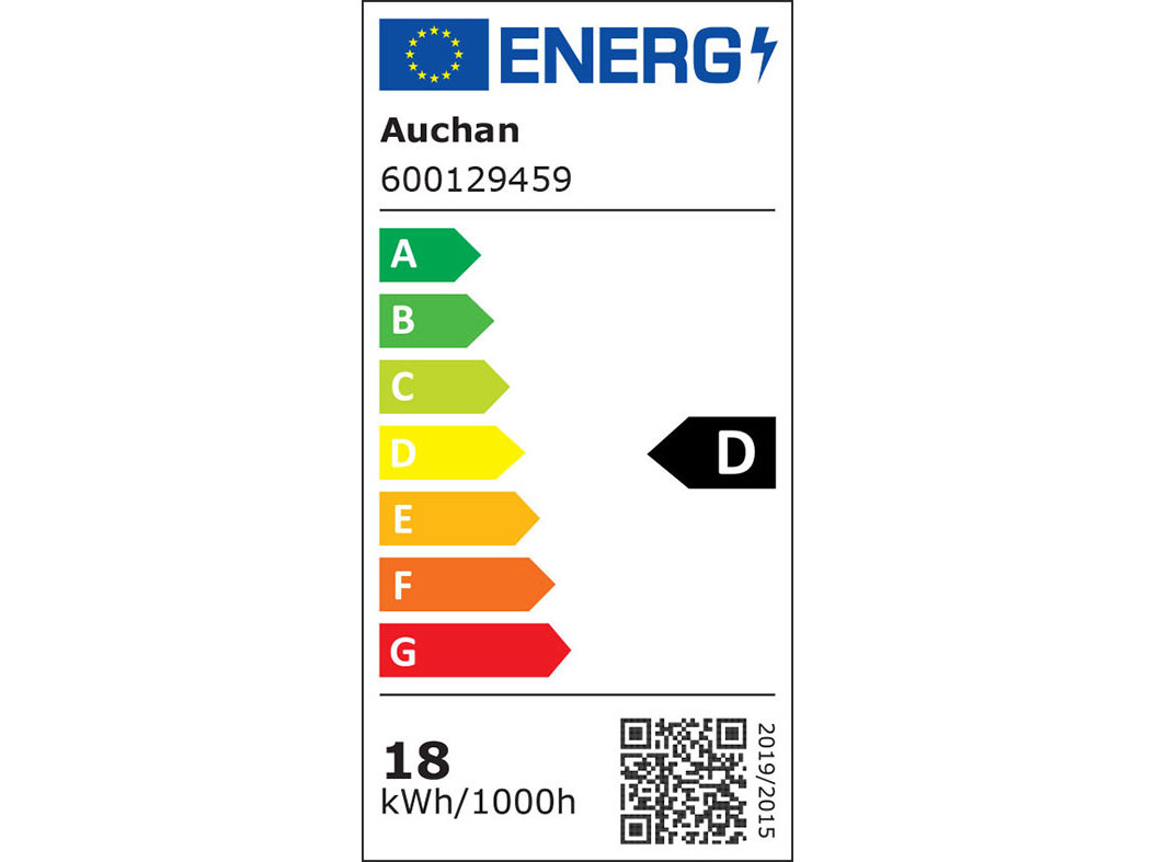 LÂMPADA LED STANDARD AUCHAN E27 150W LUZ BRANCA